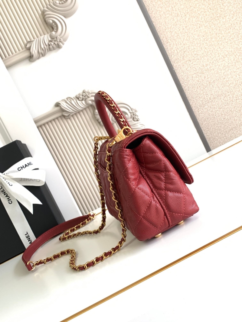 Ch**el top handle bags